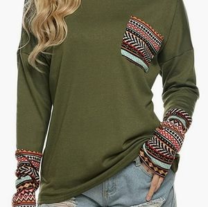 Patchwork Boho Longsleeve